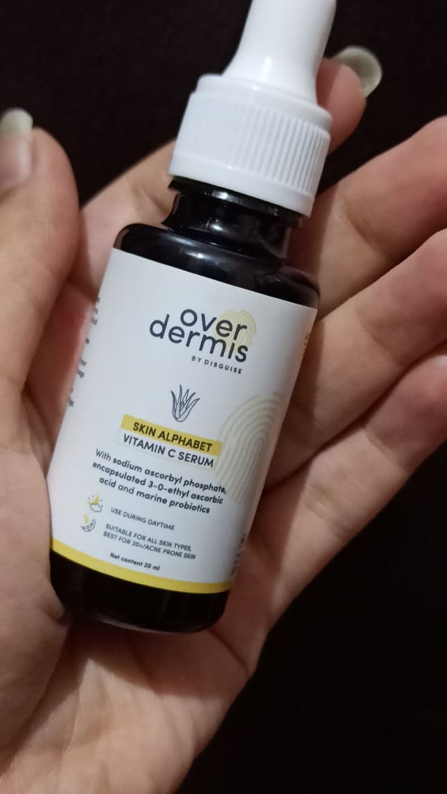 over dermis Skin Alphabet Vitamin C Serum review photo by KausarAkolawala