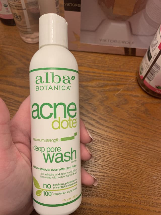 Alba Botanica Acne Dote Deep Pore Wash Oil-Free review photo by Kaytie626
