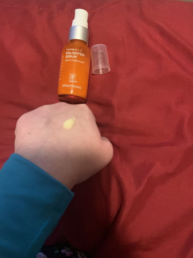 Andalou Naturals Turmeric + C Enlighten Serum review photo by Kaytie626