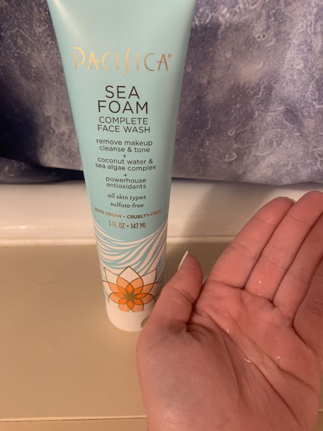 Pacifica Sea Foam Complete Face Wash review photo by Kaytie626