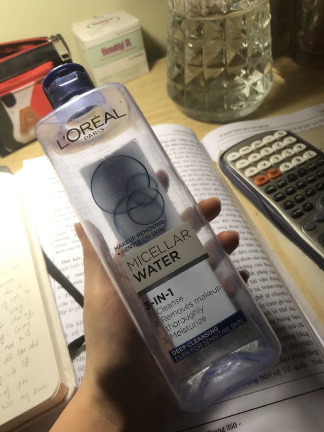 L'Oreal Paris Micellar Water 3 in 1 Refreshing review photo by Kelnph