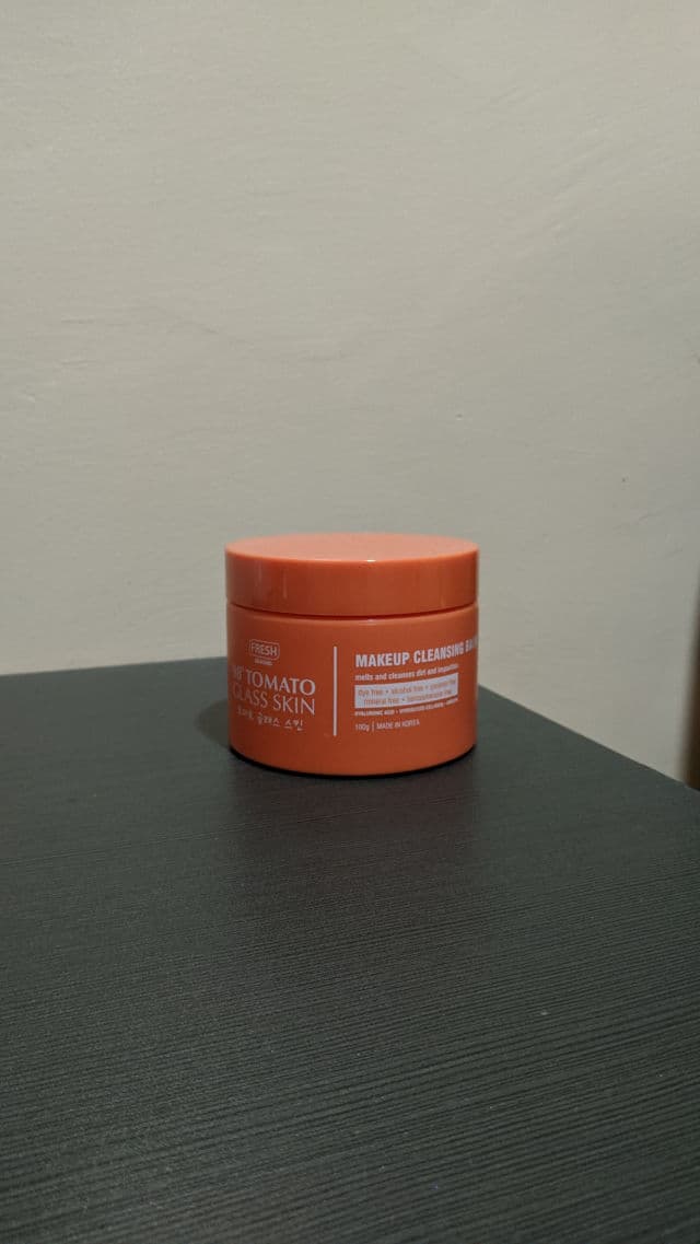 Fresh Skinlab Tomato Glass Skin Makeup Cleansing Oil Balm review photo by Kirin