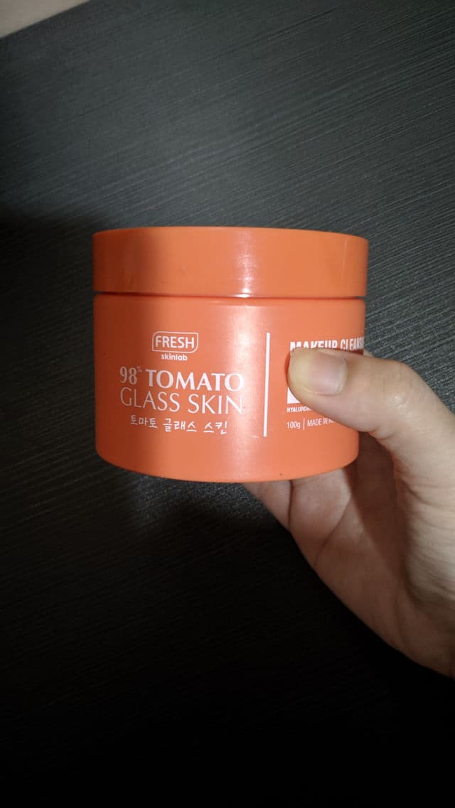 Fresh Skinlab Tomato Glass Skin Makeup Cleansing Oil Balm review photo by Kirin