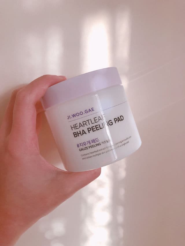 CELIMAX Jiwoogae Heartleaf BHA Peeling Pad review photo by Klyn
