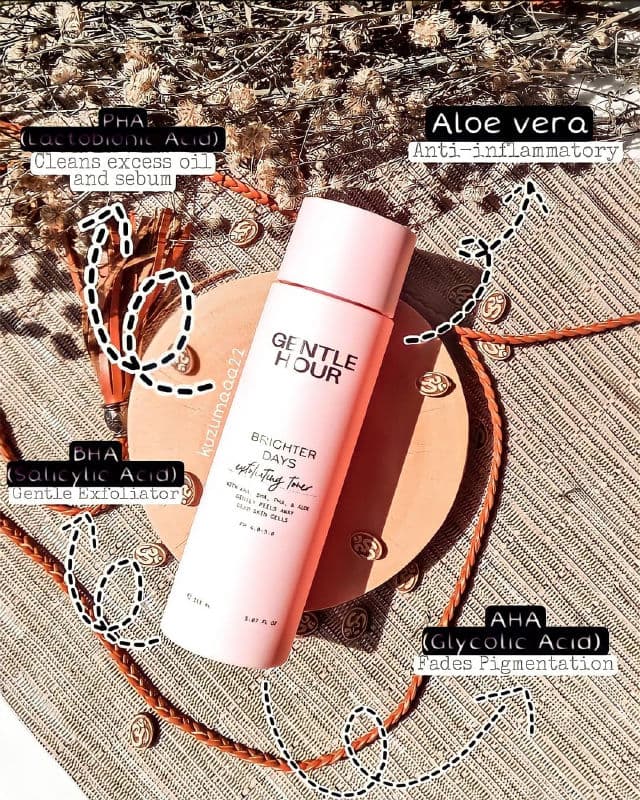 Gentle Hour Brighter Days Exfoliating Toner review photo by Kusuma