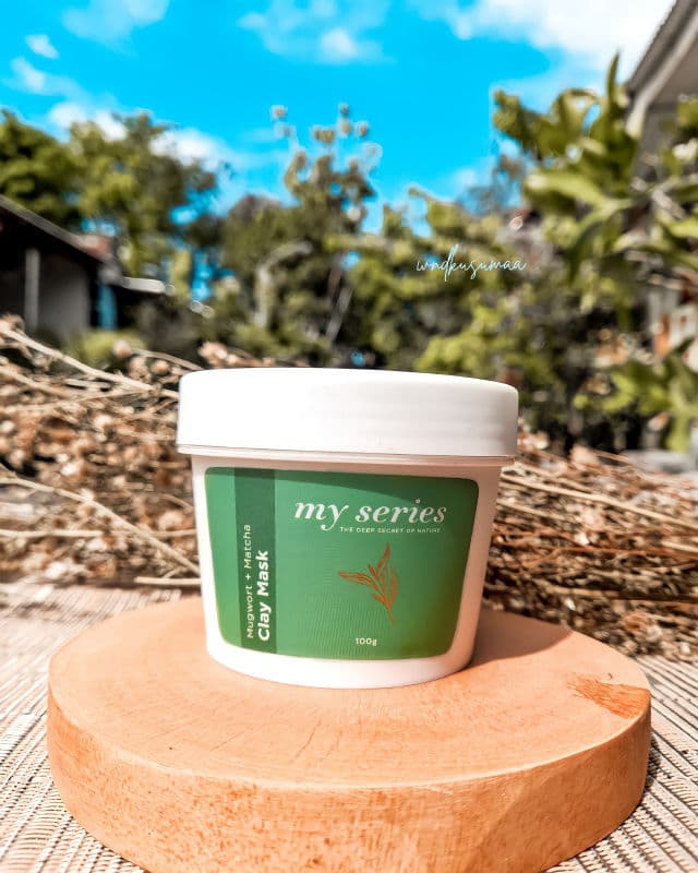 My Series Mugwort Matcha Clay Mask review photo by Kusuma