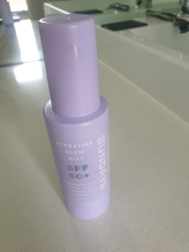 Naked Sundays SPF50+ Hydrating Glow Mist review photo by Kylesd7