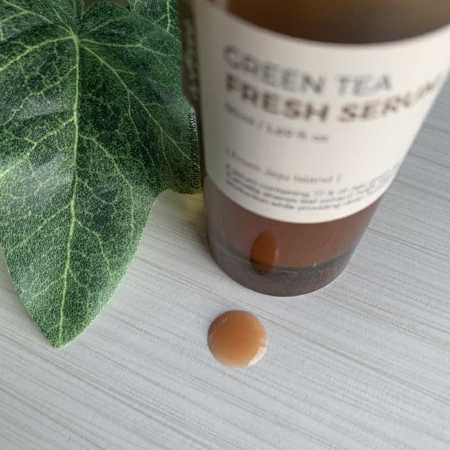 ISNTREE Green Tea Fresh Serum review photo by LadyBossReviews