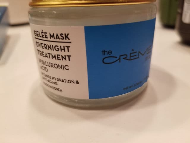 The Creme Shop Hyaluronic Acid Overnight Gel Face Mask review photo by LadyG