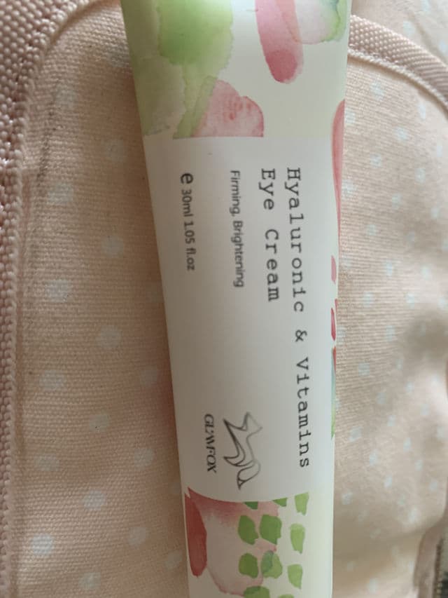 Glamfox Hyaluronic & Vitamins Eye Cream review photo by Larryberry