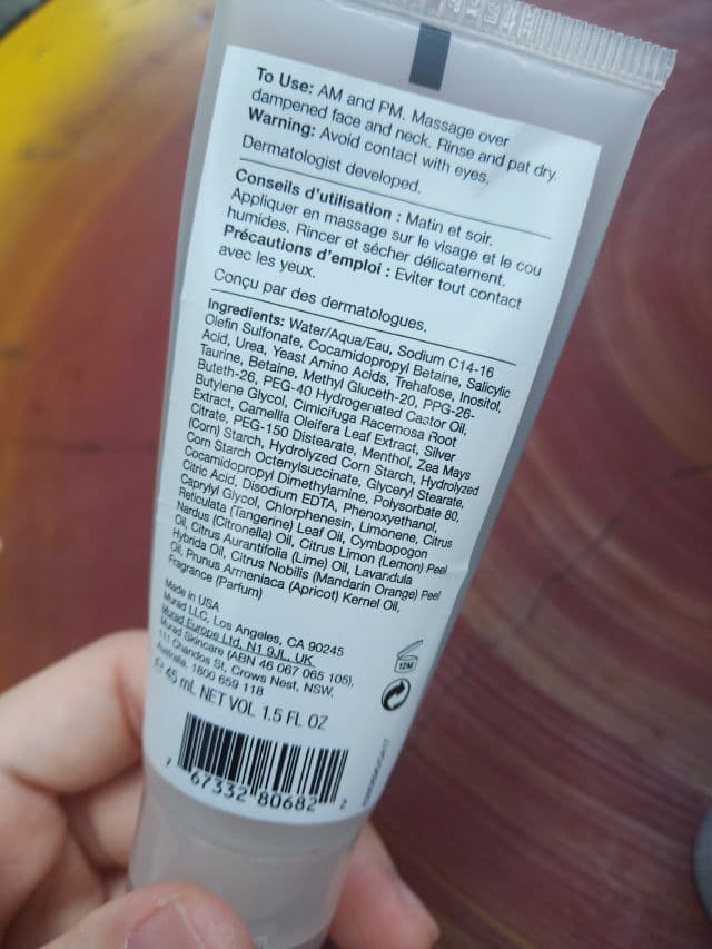 Murad Travel Size Acne Complex Clarifying Cleanser review photo by LauAngel32