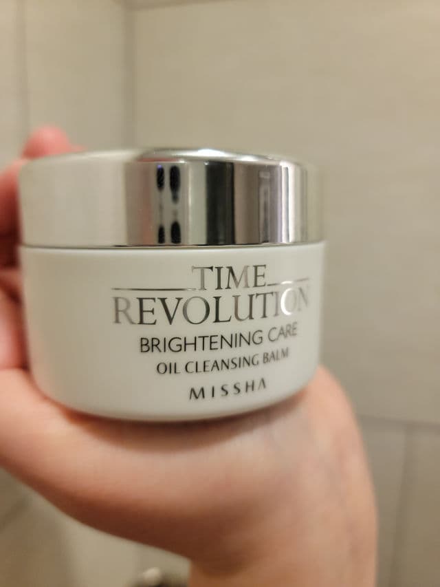 MISSHA Time Revolution White Cure Oil Cleansing Balm review photo by LauraJayne