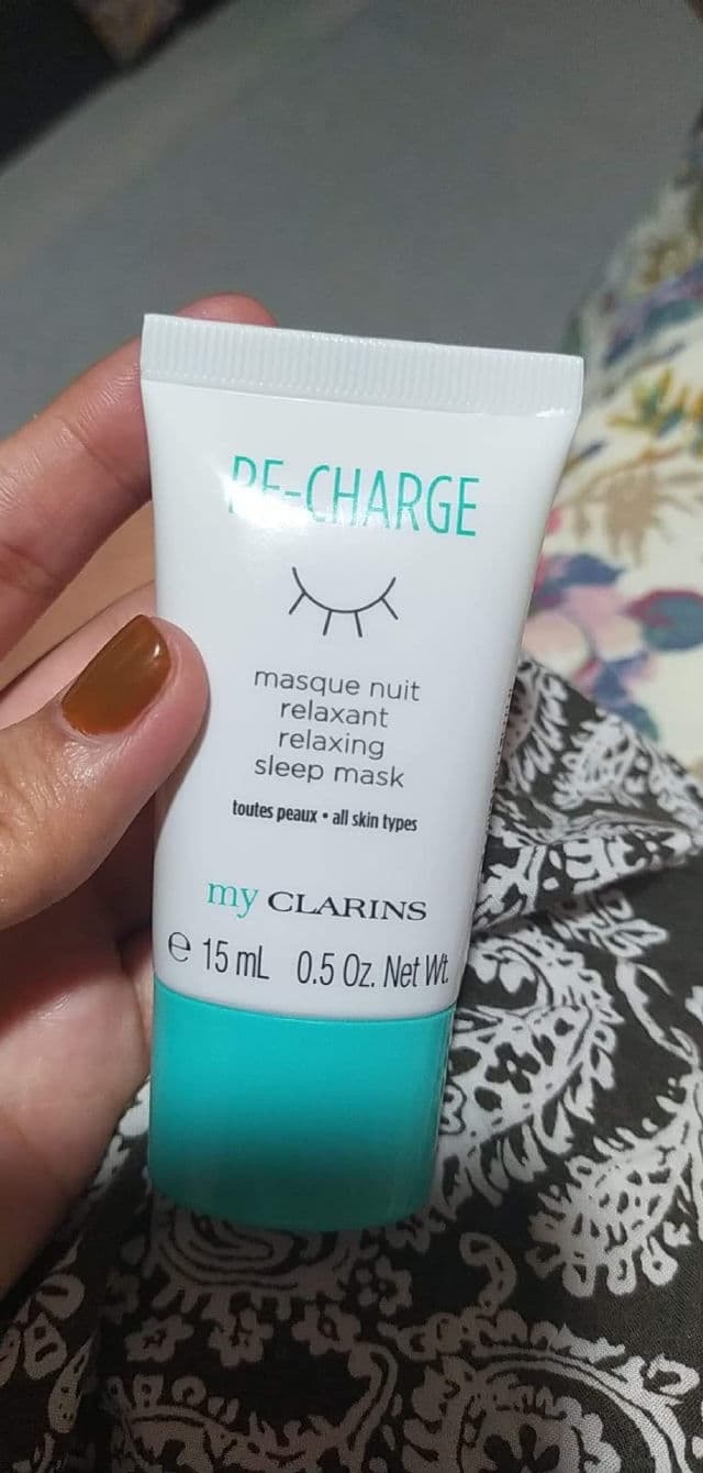 My Clarins Re-Charge Relaxing Sleep Mask review photo by Lava2