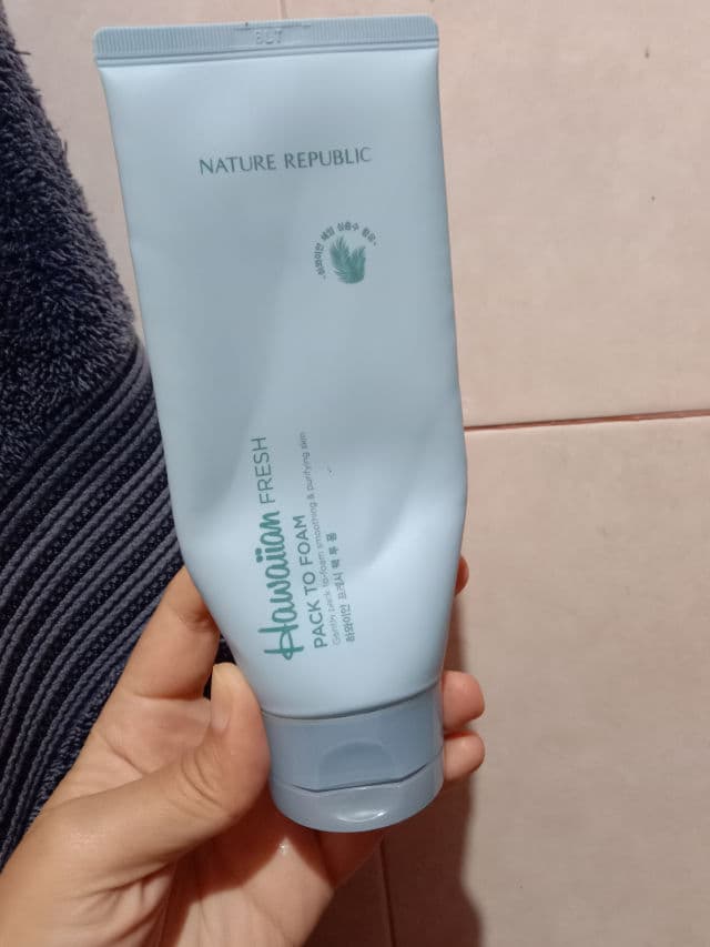 NATURE REPUBLIC Hawaiian Fresh Pack to Foam review photo by Lawren