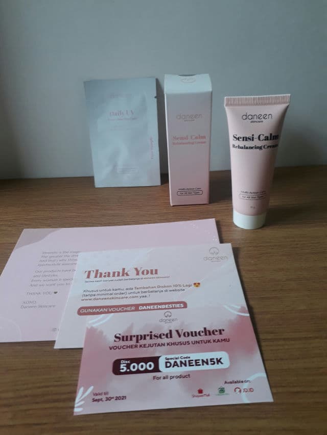 daneen skincare Sensi-Calm Rebalancing Cream review photo by LiaSusilawati