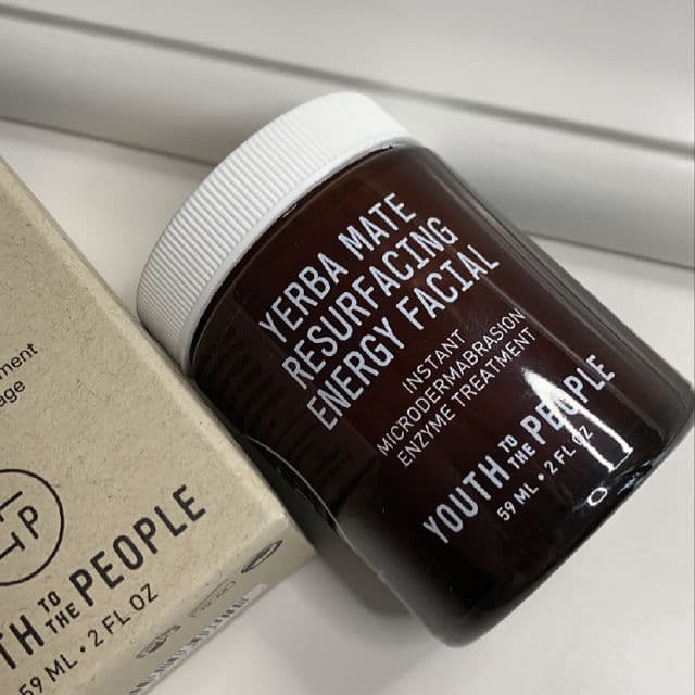 Youth To The People Yerba Mate Resurfacing + Exfoliating Energy Facial with Enzymes review photo by Liaw