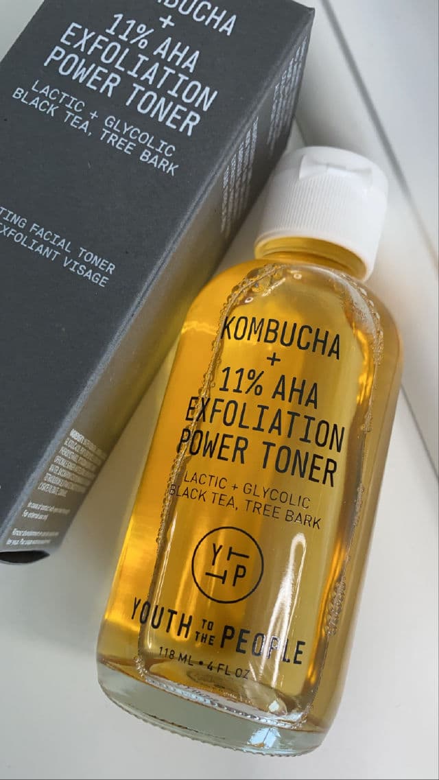 Youth To The People Kombucha + 11% AHA Exfoliation Power Toner review photo by Liaw
