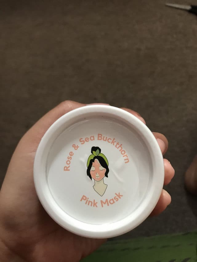 Kleveru Rose and Sea Buckthorn Pink Mask review photo by Lifya