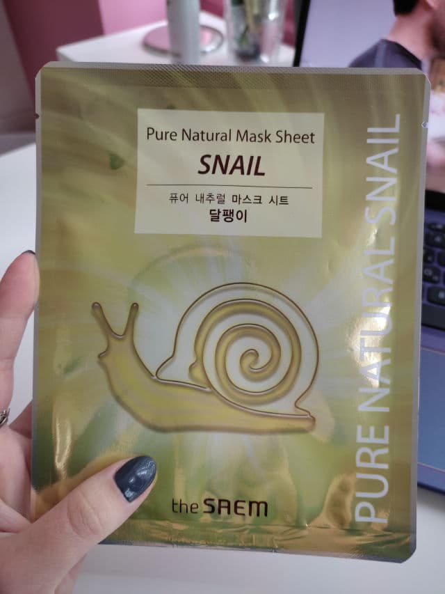 THE SAEM Pure Natural Snail Mask Sheet review photo by Linna