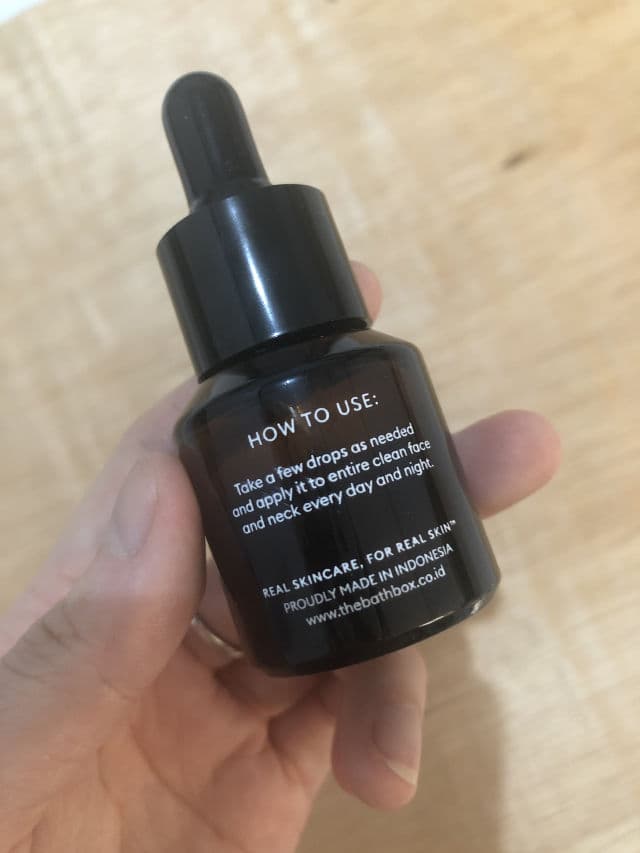The Bath Box BRASSICA - LIGHTENING FACIAL SERUM review photo by lisasumali
