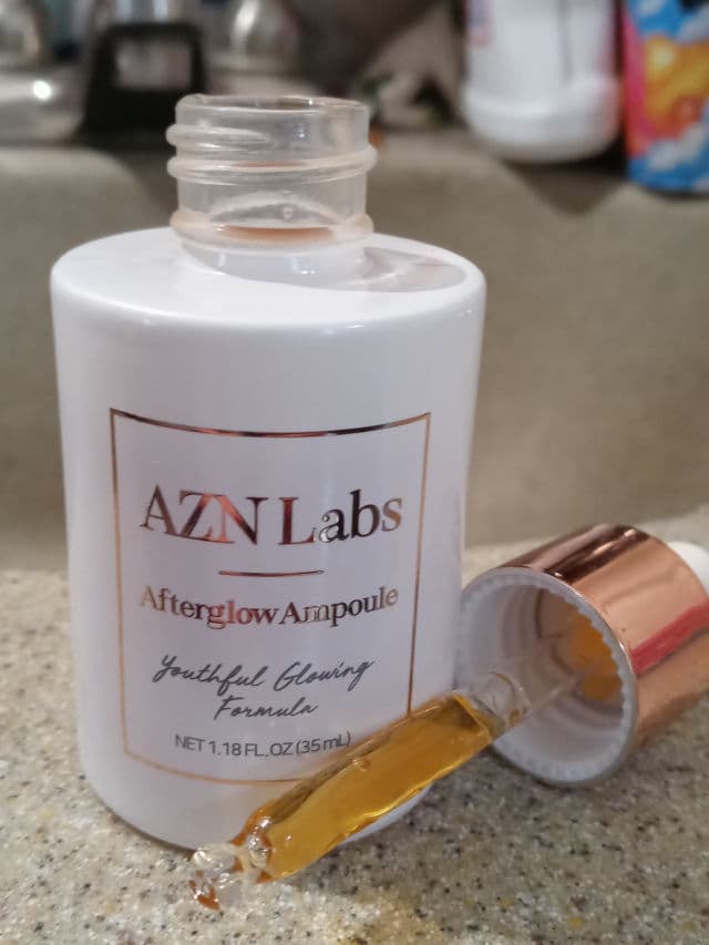 AZN Labs Afterglow Ampoule  review photo by LittleRedRidingHood