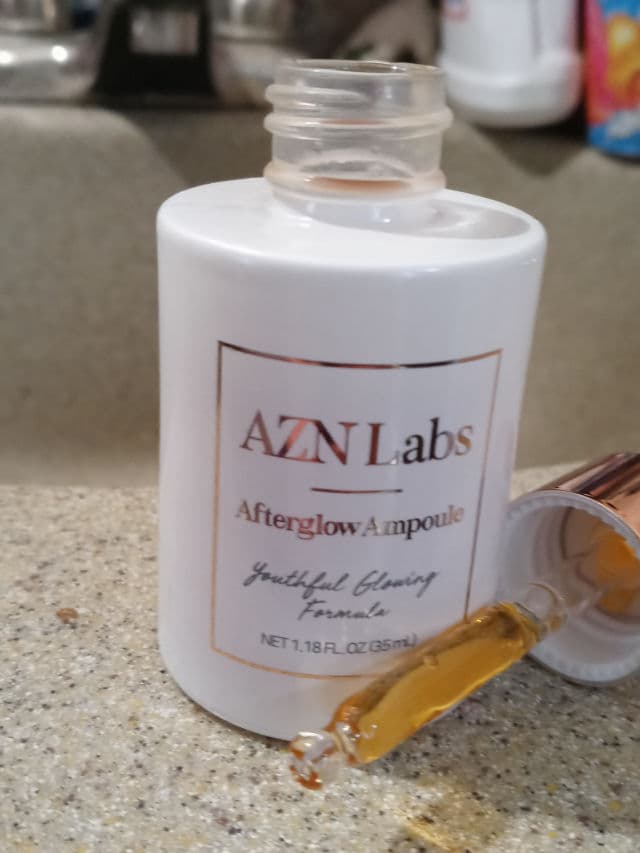 AZN Labs Afterglow Ampoule  review photo by LittleRedRidingHood