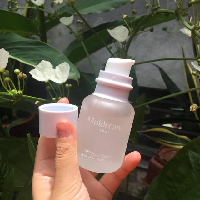 Muldream Vegan Clear Skin AHA PHA Ampoule review photo by LizhReview