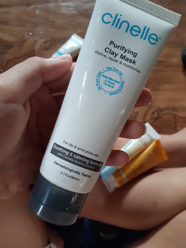 Clinelle Purifying Clay Mask  review photo by Lonna