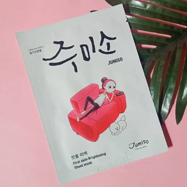 Jumiso First Skin Brightening Mask review photo by Lovemadediary