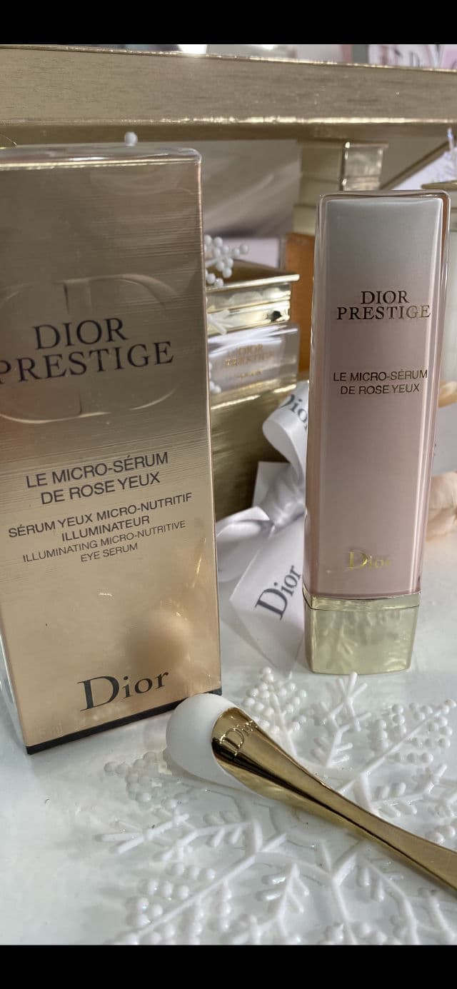Dior Prestige Le Micro-Sérum de Rose Yeux review photo by Luciaascate