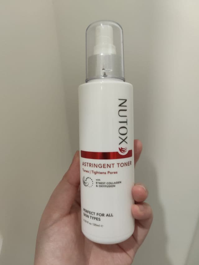 Nutox Astringent Toner review photo by Naturalskinismygoal