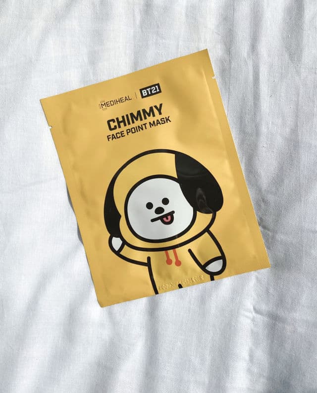 MEDIHEAL BT21 Chimmy Face Point Mask review photo by MLiaBeauty