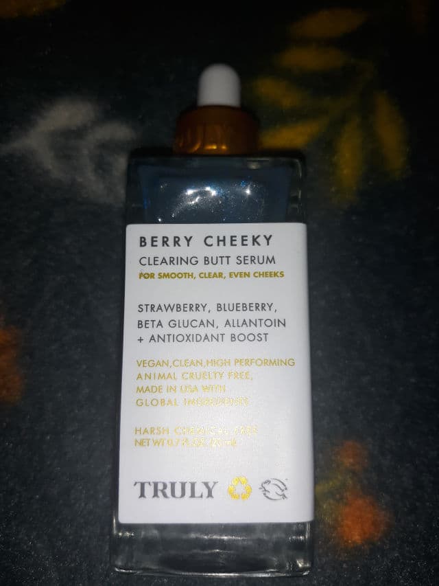 Truly Berry Cheeky Clearing Butt Serum review photo by MVGNails