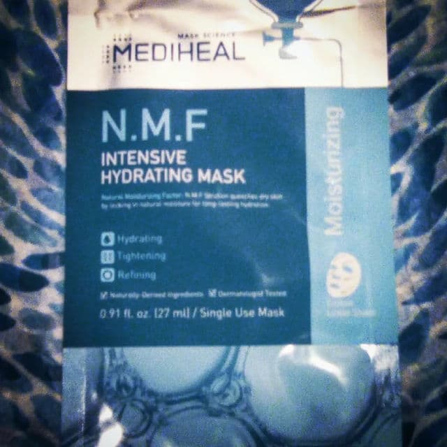 MEDIHEAL N.M.F Intensive Hydrating Sheet Mask review photo by Mana0270Infuencer