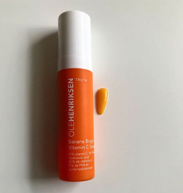 Ole Henriksen Banana Bright Vitamin C Serum review photo by Nyclivinglife2021