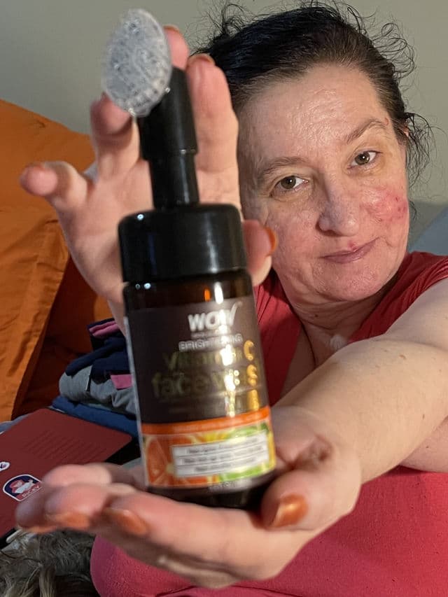 WOW Skin Science Ubtan Foaming Face Wash review photo by Mannika