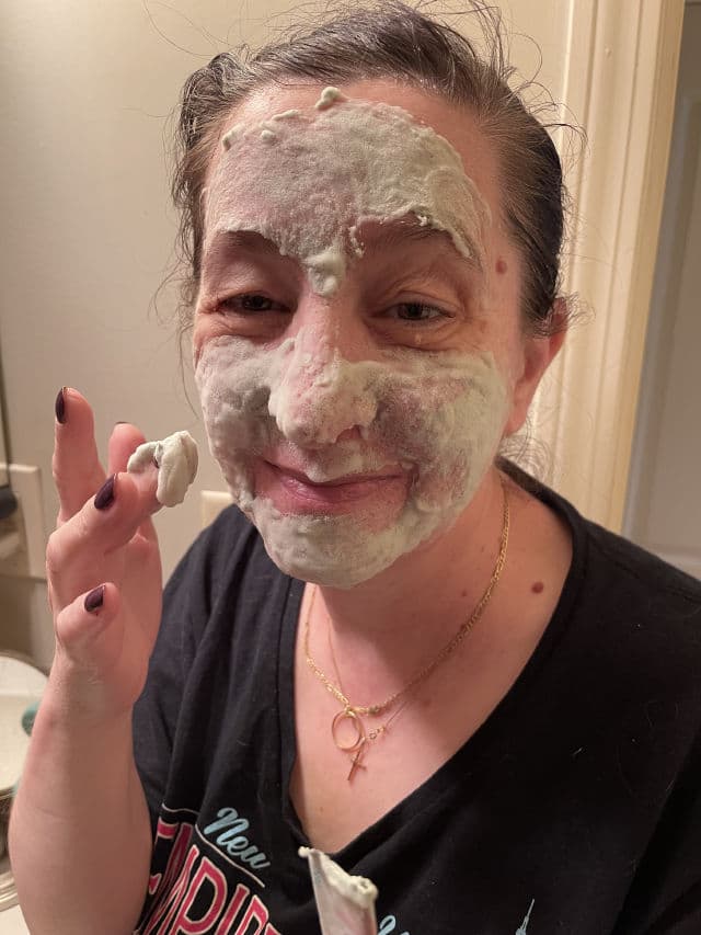 76N1 Be Happy Oxygen Bubble Clay Mask  review photo by Mannika