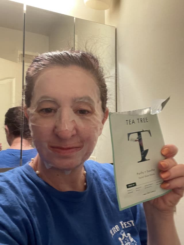 Rael Tea Tree Sheet Masks review photo by Mannika