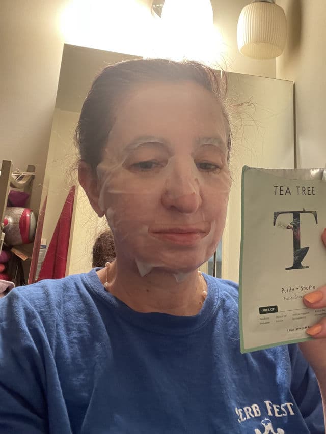 Rael Tea Tree Sheet Masks review photo by Mannika