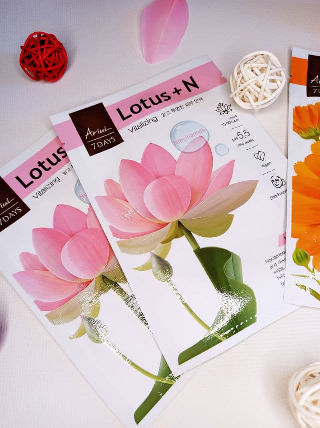 Ariul 7 Days Lotus + N Vitalizing Mask Sheet  review photo by Mared