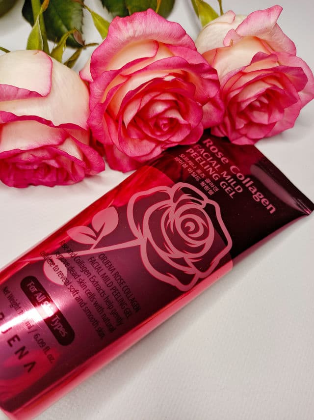 Orjena Rose Collagen Facial Mild Peeling Gel review photo by Mared