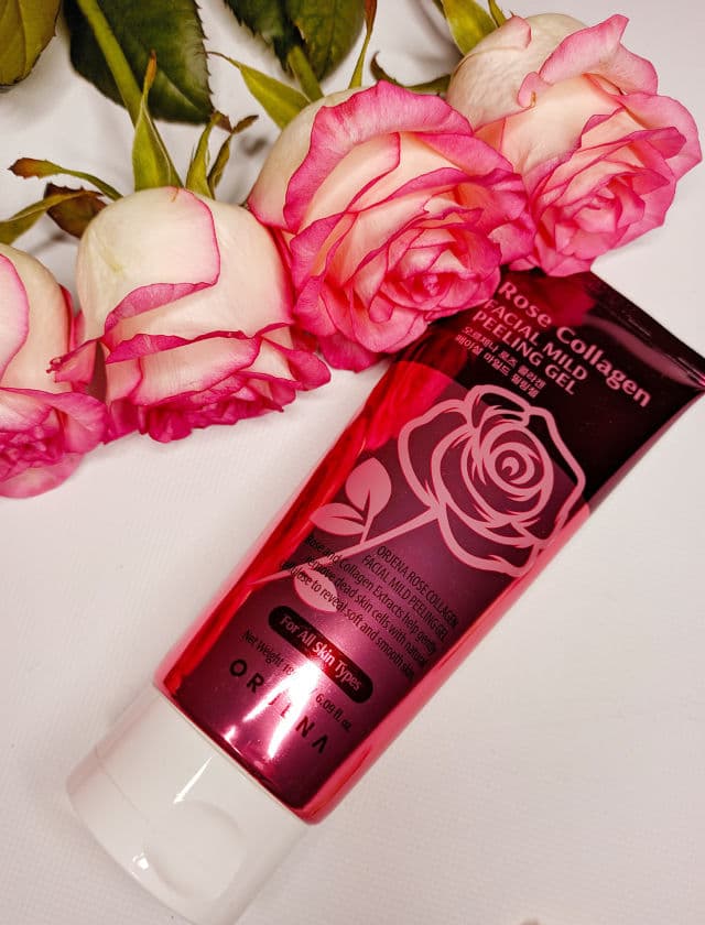 Orjena Rose Collagen Facial Mild Peeling Gel review photo by Mared