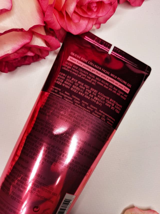 Orjena Rose Collagen Facial Mild Peeling Gel review photo by Mared