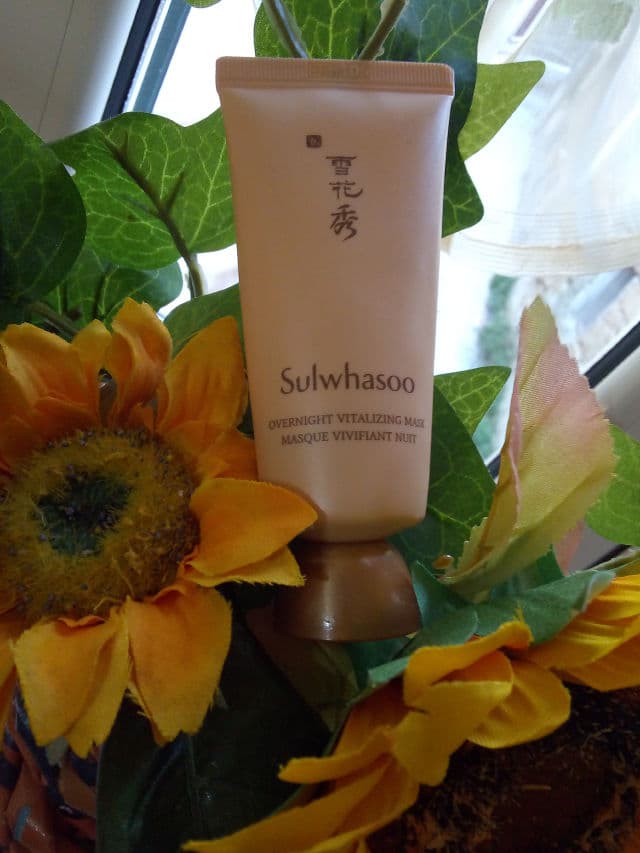 Sulwhasoo Overnight Vitalizing Mask review photo by Maria fortunato
