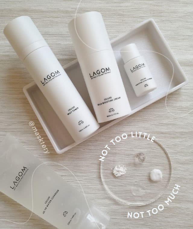 Lagom Cellus Sensitive Cica Powder review photo by Masktery