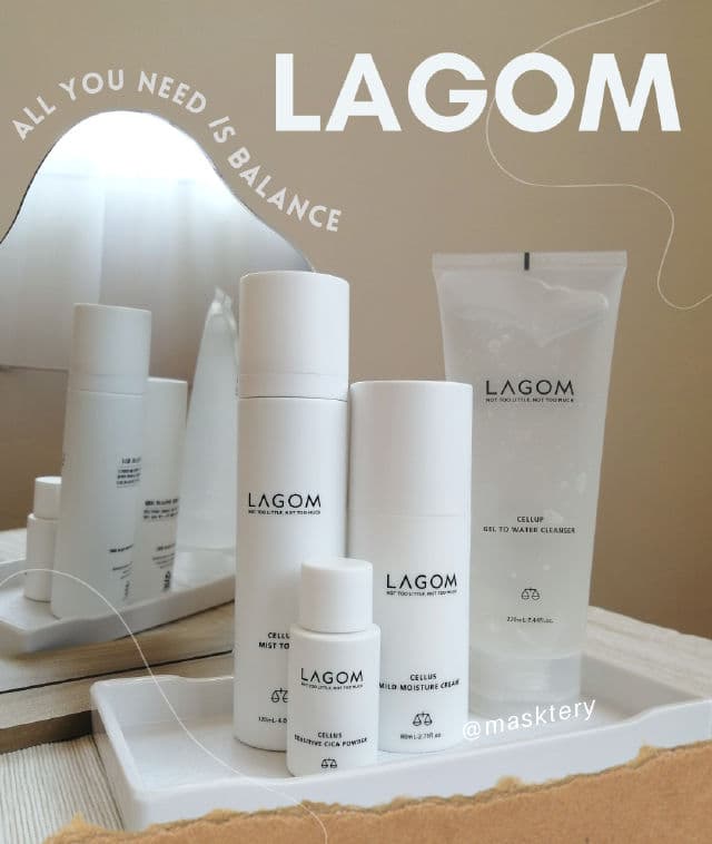 Lagom Cellus Sensitive Cica Powder review photo by Masktery