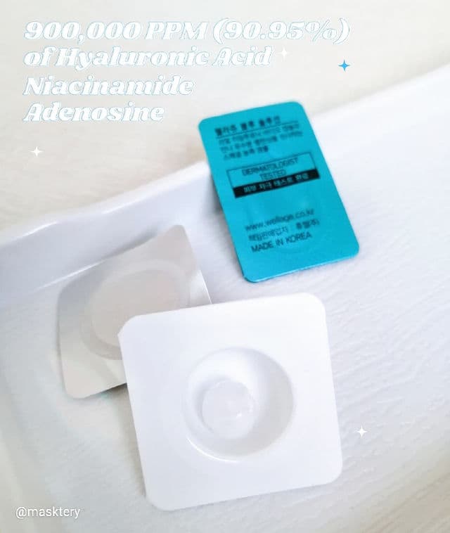 Wellage Real Hyaluronic Bio Capsule & Blue Solution 1 Day Kit review photo by Masktery