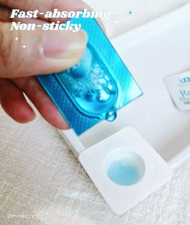 Wellage Real Hyaluronic Bio Capsule & Blue Solution 1 Day Kit review photo by Masktery
