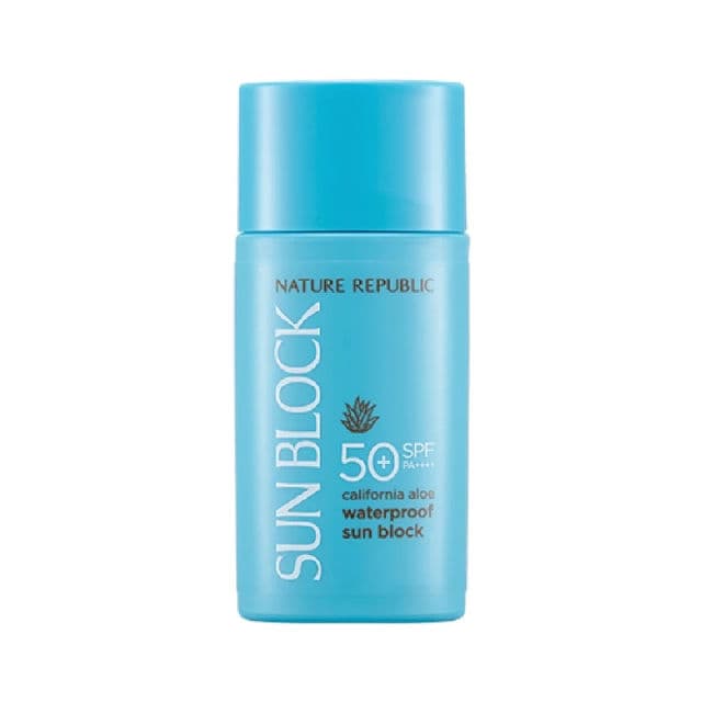 NATURE REPUBLIC California Aloe Waterproof Sun Block SPF50+ PA++++ review photo by May22