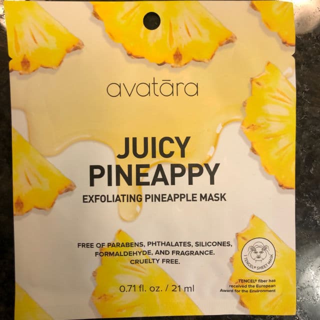 Avatara Skin Pineappy Exfoliating Mask review photo by MegD630